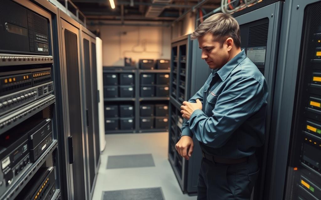 UPS installation and maintenance