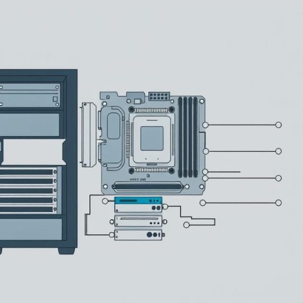 how to draw a computer system