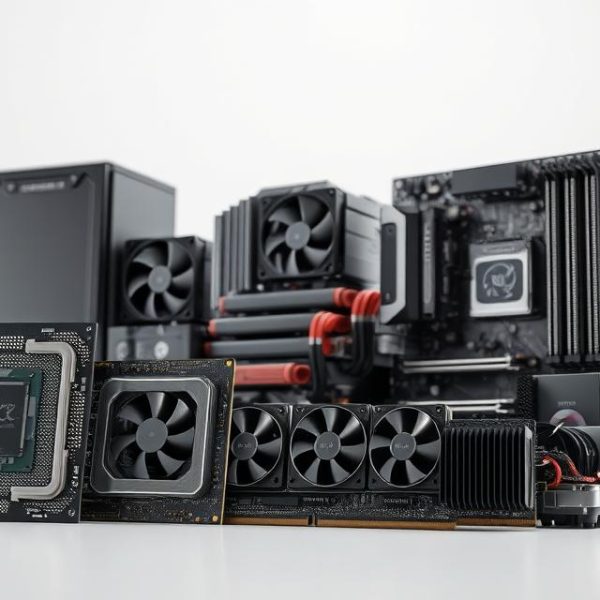 what are the 5 major components of a computer system