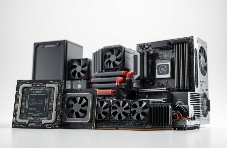 what are the 5 major components of a computer system